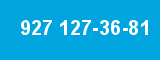 927 127-36-81 927 127-36-81